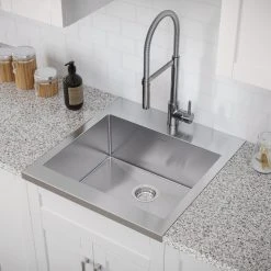 NewAge Products 24 In. Standard Sink With Flex Pull Down Faucet 26 NewAge Products 24 In. Standard Sink With Flex Pull Down Faucet