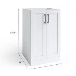 NewAge Products Home Bar Two Door Sink Cabinet - 21 In. Home Bar Cabinets