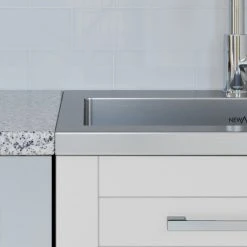 NewAge Products 36 In. Standard Sink With Classic Pull Down Faucet Shop Kitchen Sets