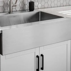 NewAge Products Shop Kitchen Sets 36 In. Farmhouse Sink With Flex Pull Down Faucet