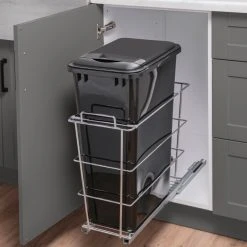 NewAge Products Laundry Room Cabinets Home Laundry Room 9 Piece Cabinet Set With Single Drawer Cabinet, Sink And Faucet