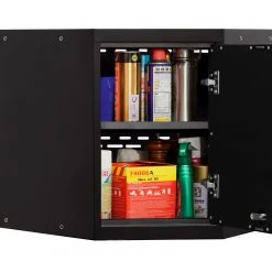 None Pro Series Corner Wall Cabinet Garage Storage