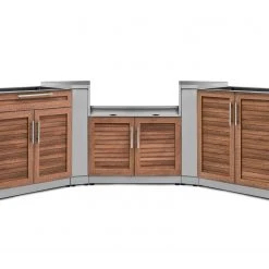 NewAge Products Outdoor Kitchen Stainless Steel 5 Piece Cabinet Set 37 NewAge Products Outdoor Kitchen Stainless Steel 5 Piece Cabinet Set