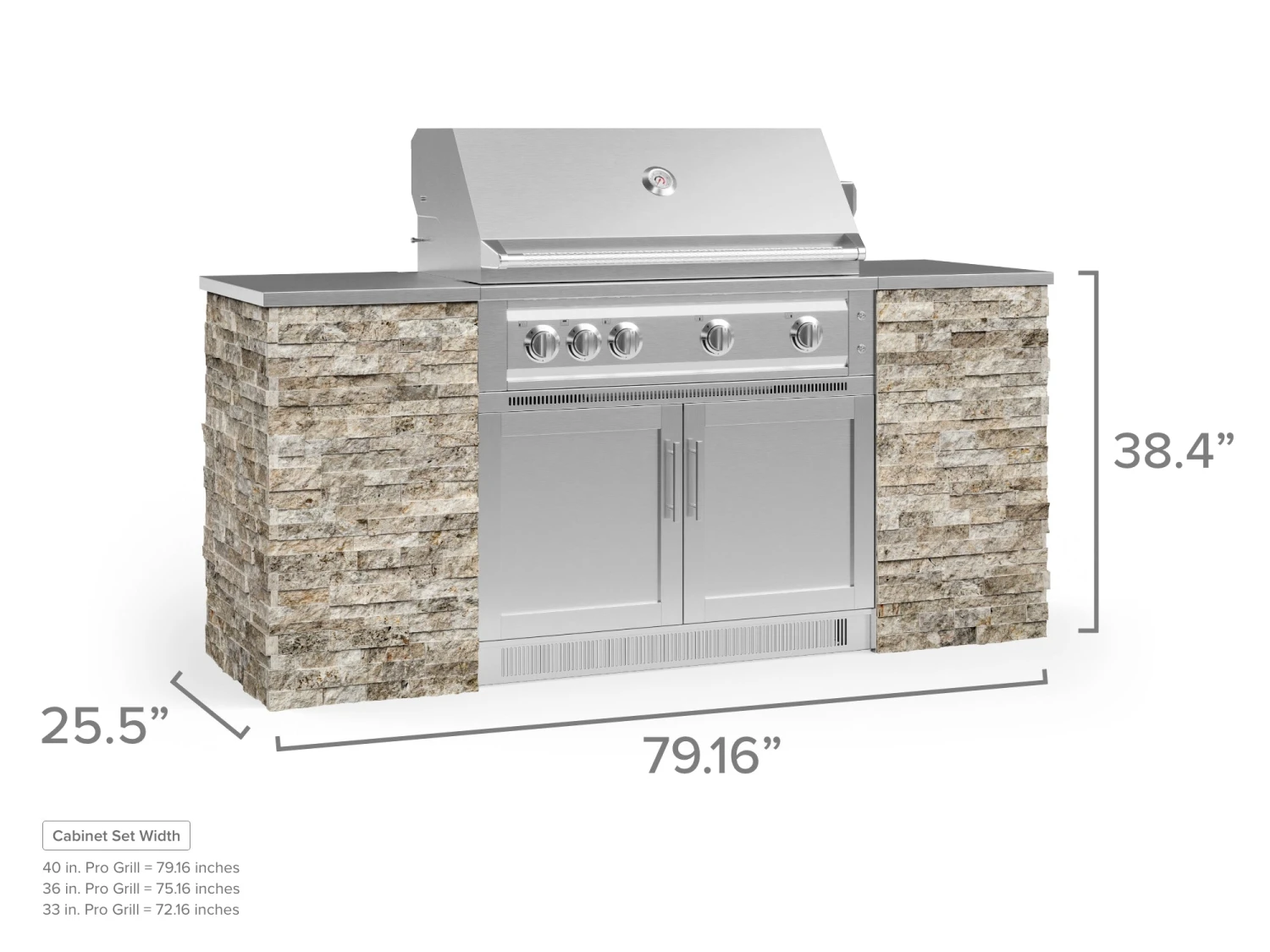 NewAge Products Outdoor Kitchen Island Outdoor Kitchen Signature Series 6 Piece Cabinet Set With Grill 18 NewAge Products Outdoor Kitchen Island Outdoor Kitchen Signature Series 6 Piece Cabinet Set With Grill