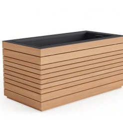 NewAge Products Rhodes Rectangular Planter (Set Of 2) Planter Boxes