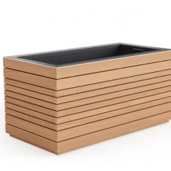 NewAge Products Rhodes Rectangular Planter (Set Of 2) Planter Boxes