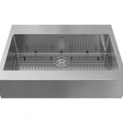 NewAge Products 36 In. Farmhouse Sink With Classic Pull Down Faucet 31 NewAge Products 36 In. Farmhouse Sink With Classic Pull Down Faucet