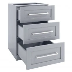 NewAge Products Home Bar 3-Drawer Cabinet - 21”