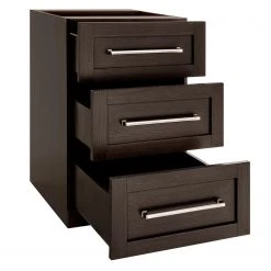 NewAge Products Home Bar 3-Drawer Cabinet - 21”