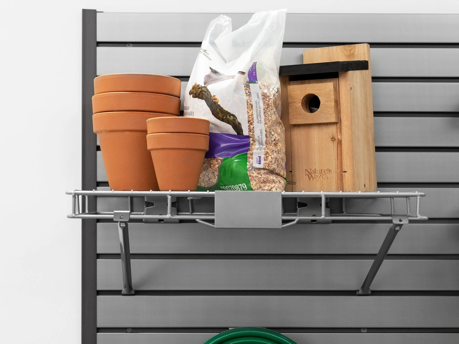 NewAge Products Garage Storage 2ft Wire Shelves (Pack Of 2) 4 NewAge Products Garage Storage 2ft Wire Shelves (Pack Of 2)