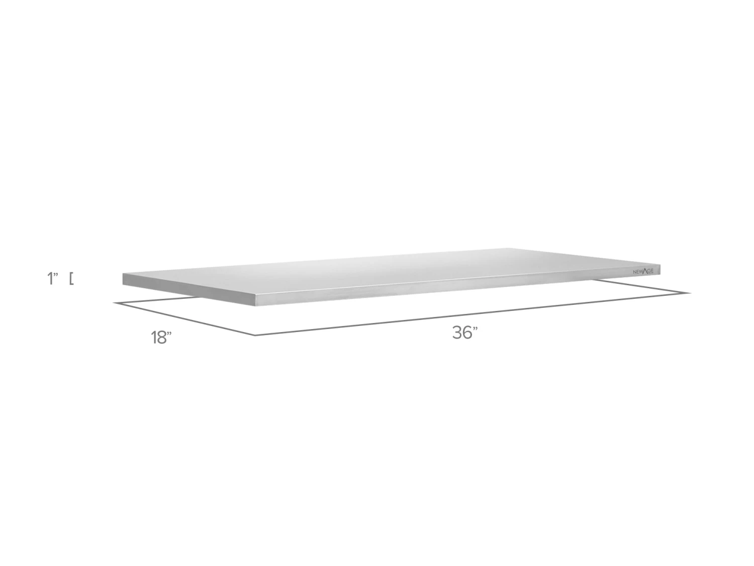 NewAge Products Garage Storage Bold Series 36 In. Stainless Steel Worktop 6 NewAge Products Garage Storage Bold Series 36 In. Stainless Steel Worktop