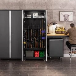 NewAge Products Garage Storage Secure Gun Cabinet Accessory - 36 In. Stock Shelf  