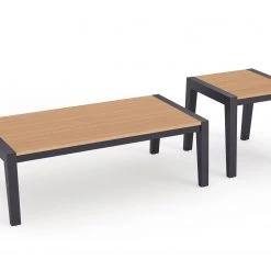 NewAge Products Patio Furniture Rhodes Coffee Table And Side Table (set Of 2)