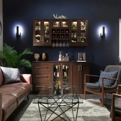 NewAge Products Home Bar Cabinets Home Bar 2-Door With Drawer Cabinet - 21