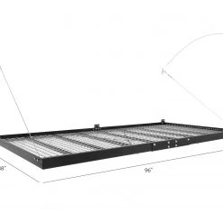 NewAge Products Pro Series 4 Ft. X 8 Ft. Wall Mounted Steel Shelf