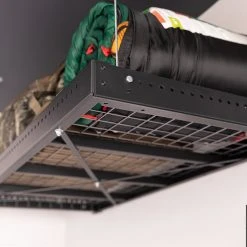 NewAge Products Pro Series 4 Ft. X 4 Ft. Wall Mounted Steel Shelf