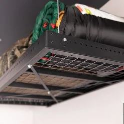 NewAge Products Pro Series 2 Ft. X 8 Ft. Wall Mounted Steel Shelf 48 NewAge Products Pro Series 2 Ft. X 8 Ft. Wall Mounted Steel Shelf