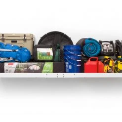 NewAge Products Pro Series 2 Ft. X 8 Ft. Wall Mounted Steel Shelf 51 NewAge Products Pro Series 2 Ft. X 8 Ft. Wall Mounted Steel Shelf