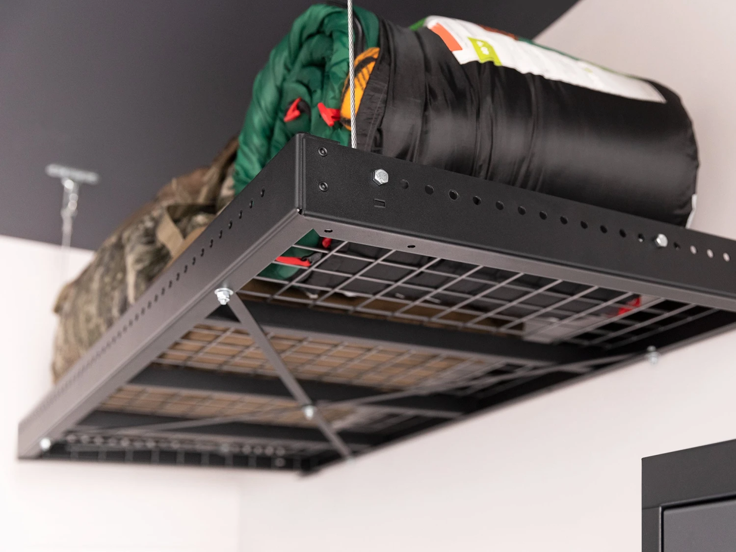 NewAge Products Pro Series 2 Ft. X 8 Ft. Wall Mounted Steel Shelf 19 NewAge Products Pro Series 2 Ft. X 8 Ft. Wall Mounted Steel Shelf