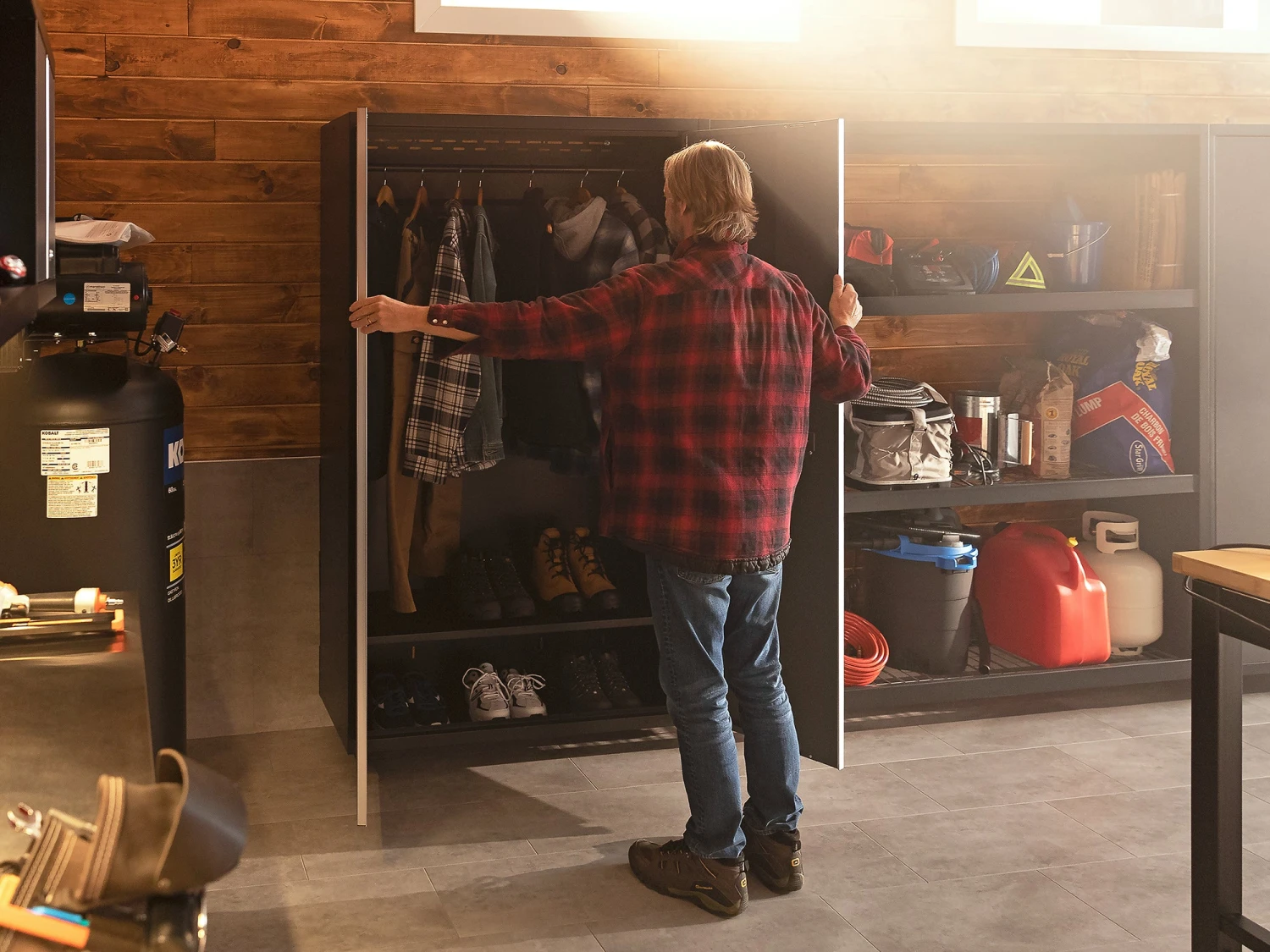 None Garage Storage Bold Series 42 In. Multi-Use Locker 9 None Garage Storage Bold Series 42 In. Multi-Use Locker