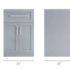 NewAge Products Home Bar Cabinets Home Bar 2-Door With Drawer Cabinet - 21