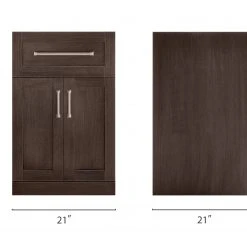 NewAge Products Home Bar Cabinets Home Bar 2-Door With Drawer Cabinet - 21