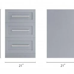 NewAge Products Home Bar 3-Drawer Cabinet - 21”