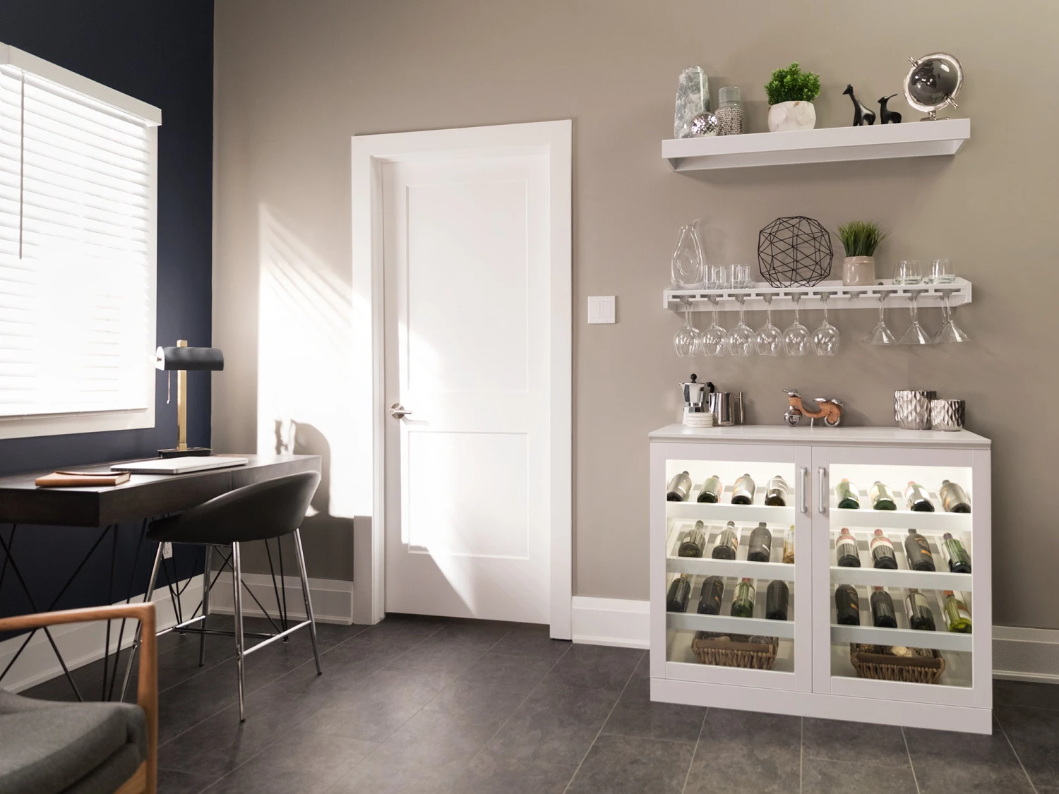 NewAge Products Home Bar Tall Wall Cabinet - 21" Home Bar Cabinets 5 NewAge Products Home Bar Tall Wall Cabinet - 21" Home Bar Cabinets