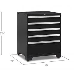 None Garage Storage Pro Series 5-drawer Tool Cabinet