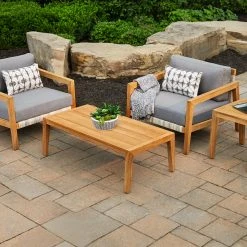 NewAge Products Patio Furniture Lakeside 3 Piece Set With Coffee Table 44 NewAge Products Patio Furniture Lakeside 3 Piece Set With Coffee Table