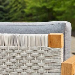 NewAge Products Sofas & Sectionals Lakeside 8 Piece Chat Set With 3-Seater Sofa And Umbrella