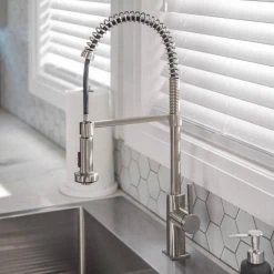 NewAge Products Laundry Room Cabinets Home Laundry Room 9 Piece Cabinet Set With Single Drawer Cabinet, Sink And Faucet