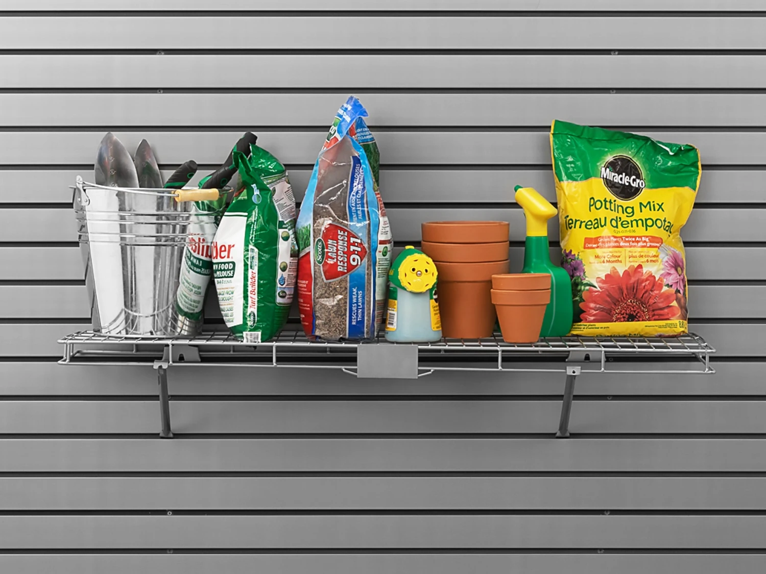 NewAge Products 4ft Wire Shelves (Pack Of 2) 4 NewAge Products 4ft Wire Shelves (Pack Of 2)