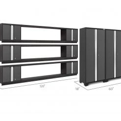 NewAge Products Bold Series 11 Piece Cabinet Set Garage Storage