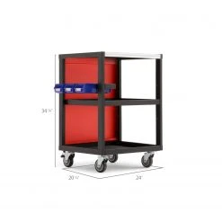 NewAge Products Pro Series Mobile Utility Cart 54 NewAge Products Pro Series Mobile Utility Cart