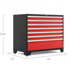 NewAge Products Garage Storage Pro Series 42 In. 7-Drawer Tool Cabinet