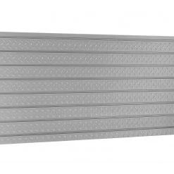 None Pro Series Diamond Plate Slatwall Backsplash Garage Storage