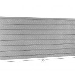 NewAge Products 2 X Pro Series 56 In. Diamond Plate Slatwall Backsplash Wall Organization 20 NewAge Products 2 X Pro Series 56 In. Diamond Plate Slatwall Backsplash Wall Organization