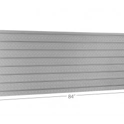NewAge Products 2 X Pro Series 84 In. Diamond Plate Slatwall Backsplash