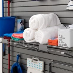 NewAge Products Home & Laundry Slatwall Hook Kit Garage Storage