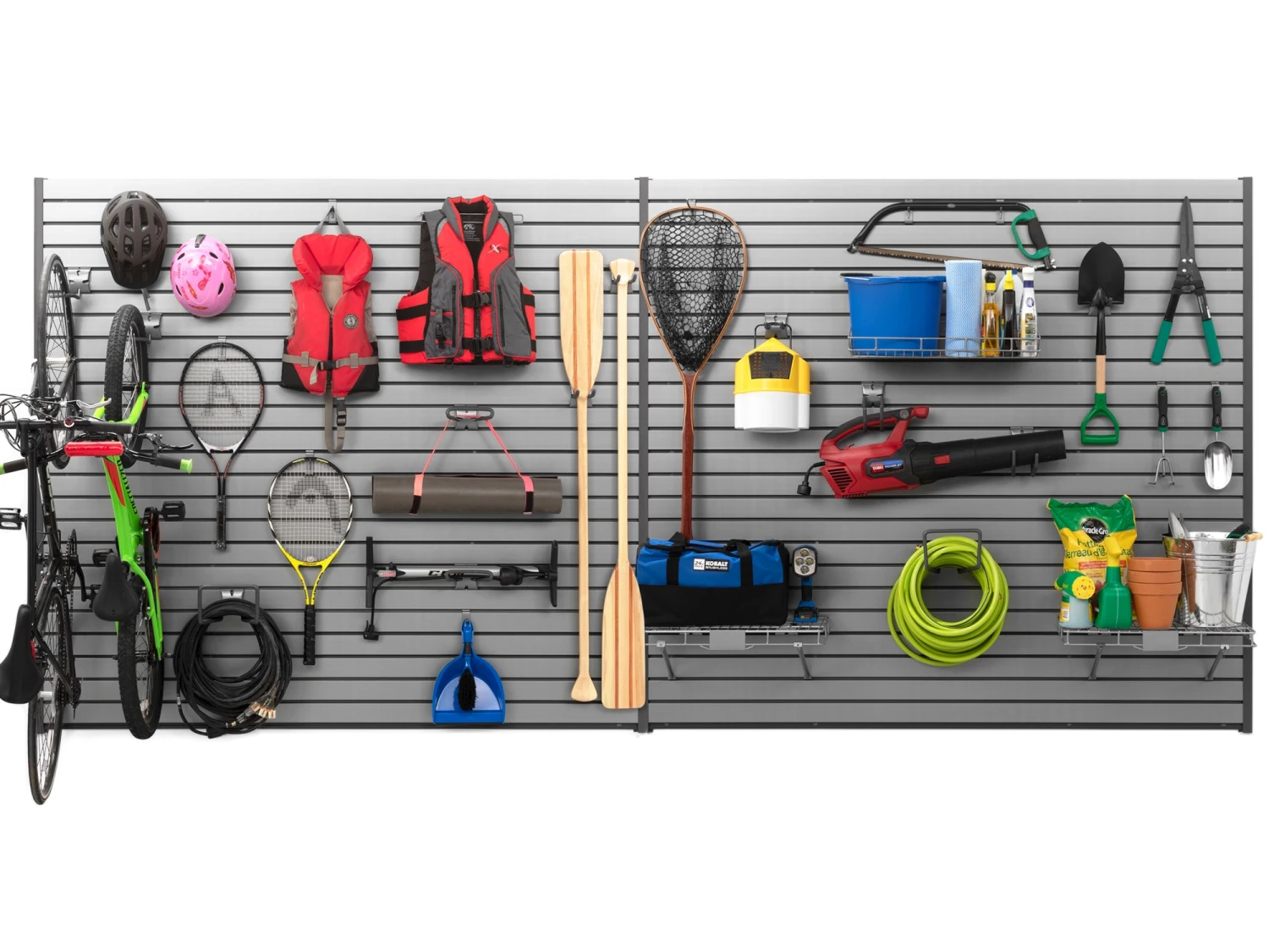 NewAge Products Ultimate Slatwall Hook Kit 1 NewAge Products Ultimate Slatwall Hook Kit