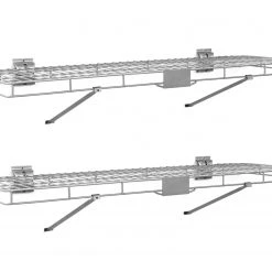 NewAge Products 4ft Wire Shelves (Pack Of 2)