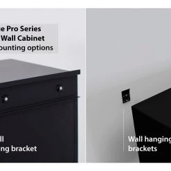 None Pro Series Corner Wall Cabinet Garage Storage
