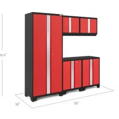 NewAge Products Bold Series 5 Piece Cabinet Set