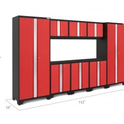 NewAge Products Large Storage Solutions Bold Series 8 Piece Cabinet Set 86 NewAge Products Large Storage Solutions Bold Series 8 Piece Cabinet Set