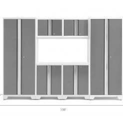 NewAge Products Large Storage Solutions Bold Series 6 Piece Cabinet Set