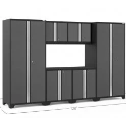NewAge Products Pro Series 6 Piece Cabinet Set Large Storage Solutions