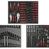 NewAge Products Pro Series Socket, Screwdriver, Plier And Wrench Tray Garage Storage