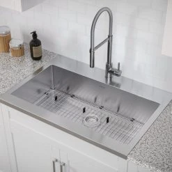 NewAge Products 36 In. Standard Sink With Flex Pull Down Faucet Shop Kitchen Sets