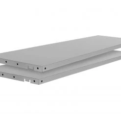 NewAge Products Performance 2.0 Gloss Silver 48" Locker Shelves (2-pack)